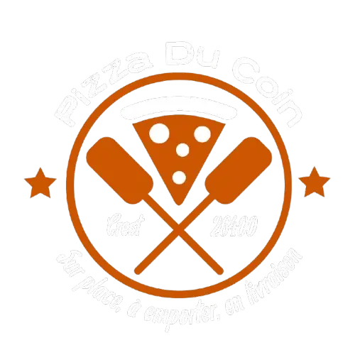 Le logo de la pizzeria "Pizza Du Coin" à Crest dans la Drôme